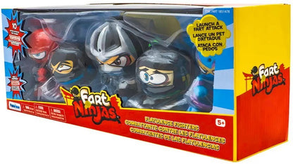 Funrise Fart Ninjas 5 Pack - Flatulence Fighters or Farty Pack - with Fart Sound