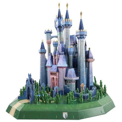 4D Cityscape Disney 509 Piece Cinderella Castle 3D Puzzle 66x60x58cm (8+ Years)