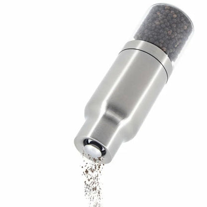 CARAHAN Salt / Pepper Gravity Activated Electric Grinder Set Adjustable & AUTO