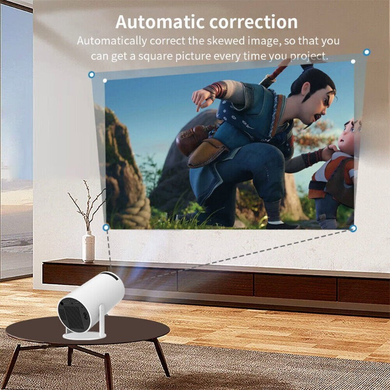 Topleo Freestyle Portable Smart Projector Up to 130" Projection & 180° Rotation