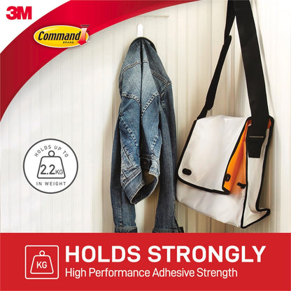 10x 3M Command Hook Value Pack Multi Use Adhesive Strips Various Removable Hooks