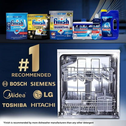 Finish Powerball 100 Count Ultimate Plus Lemon Scent Dishwashing Tablets