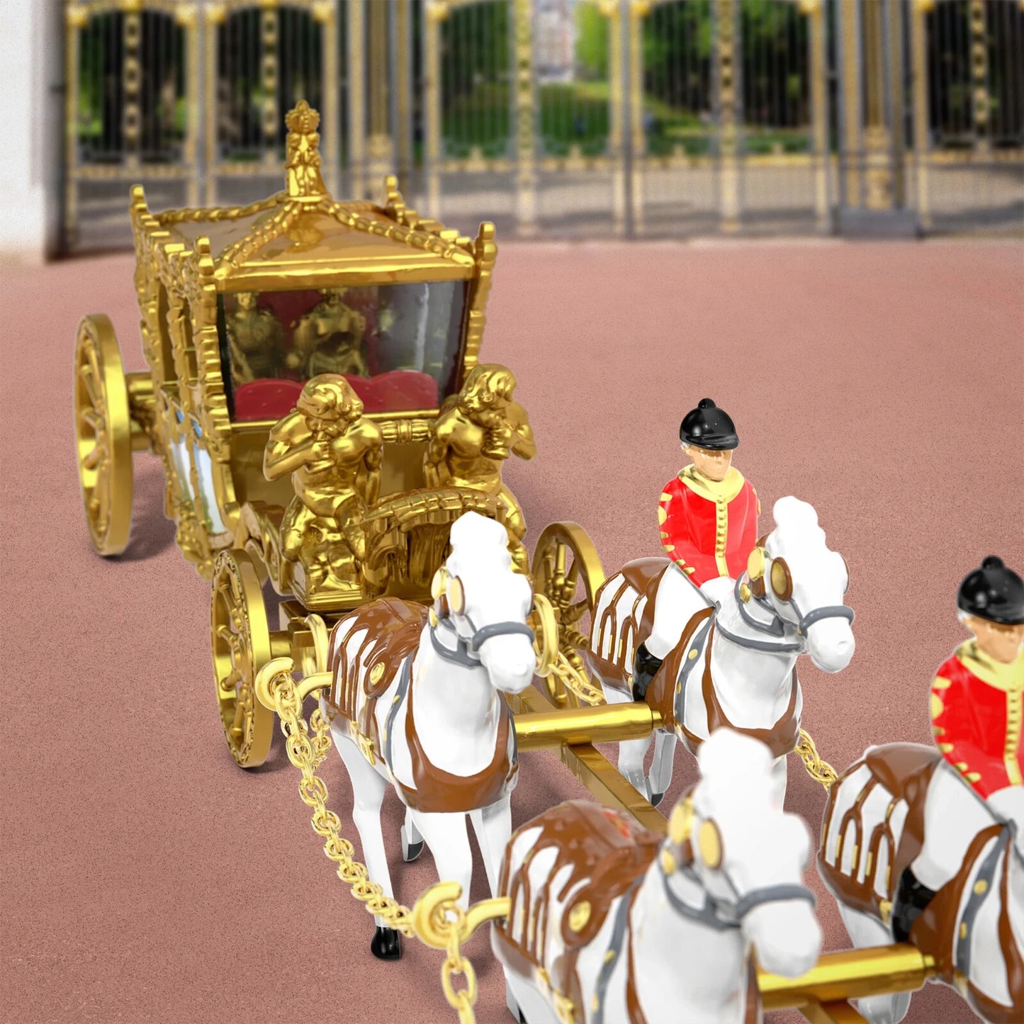 Matchbox Collectors 1762 Gold State Coach 2023 King Charles III Coronation HWJ96