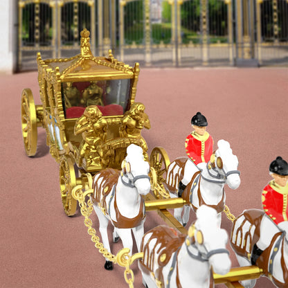 Matchbox Collectors 1762 Gold State Coach 2023 King Charles III Coronation HWJ96