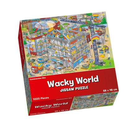 1000 Piece Jigsaw Puzzle 68cm x 48cm Wacky World Different Design Village Farm