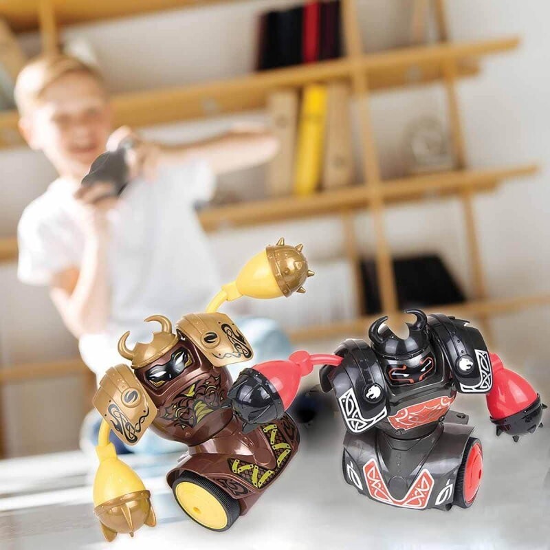 SilverLit YCOO 2-Pack Robo Kombat: Viking RC Battle Fighting Robot w/ Sound