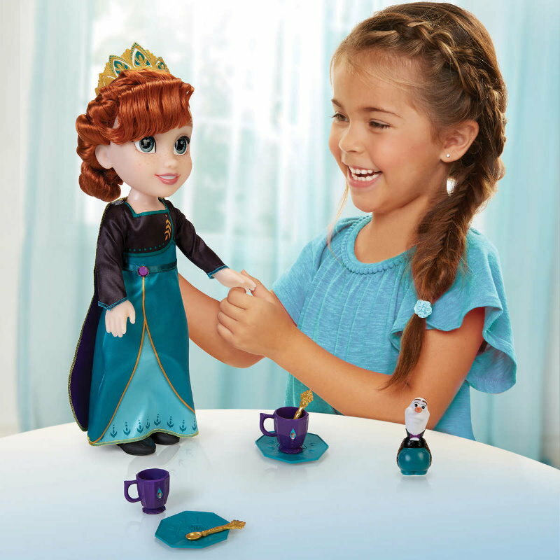 Disney Princess Doll Tea Time w/ Friend - Doll, Outfit, Tea Cups, Plates, Spoons