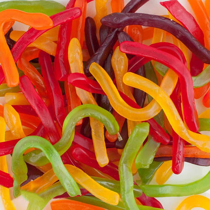 The Natural Confectionery Snakes Soft Chewy Gummy Candy Lollies Party Pack 1.5kg