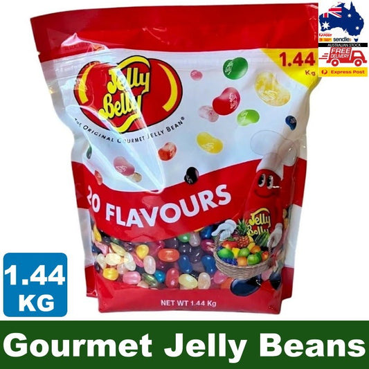 Jelly Belly Original Gourmet Jelly Beans 20 Assorted Flavours 1.44 kg - Express