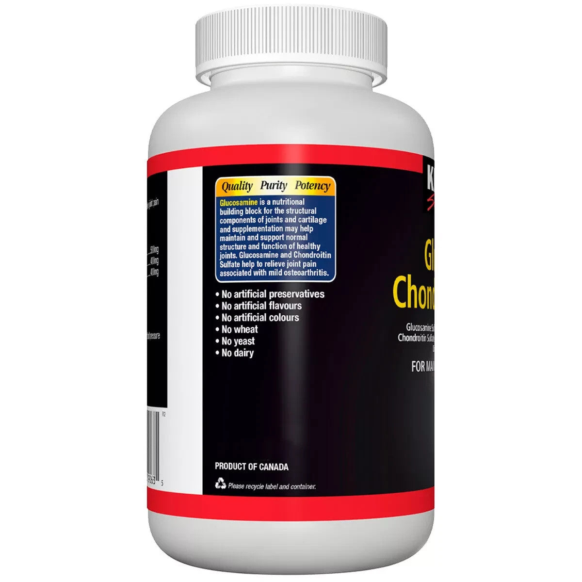 Amino Sugar Chondroitin MSM 240 Tablets Improve Relieve Joint Pain Arthritis