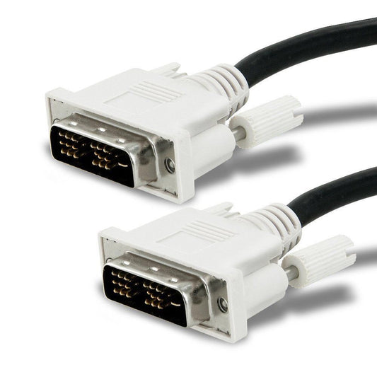 2M DVI Male To Male PC Computer Monitor Display Digital Graphics Video Cable NEW