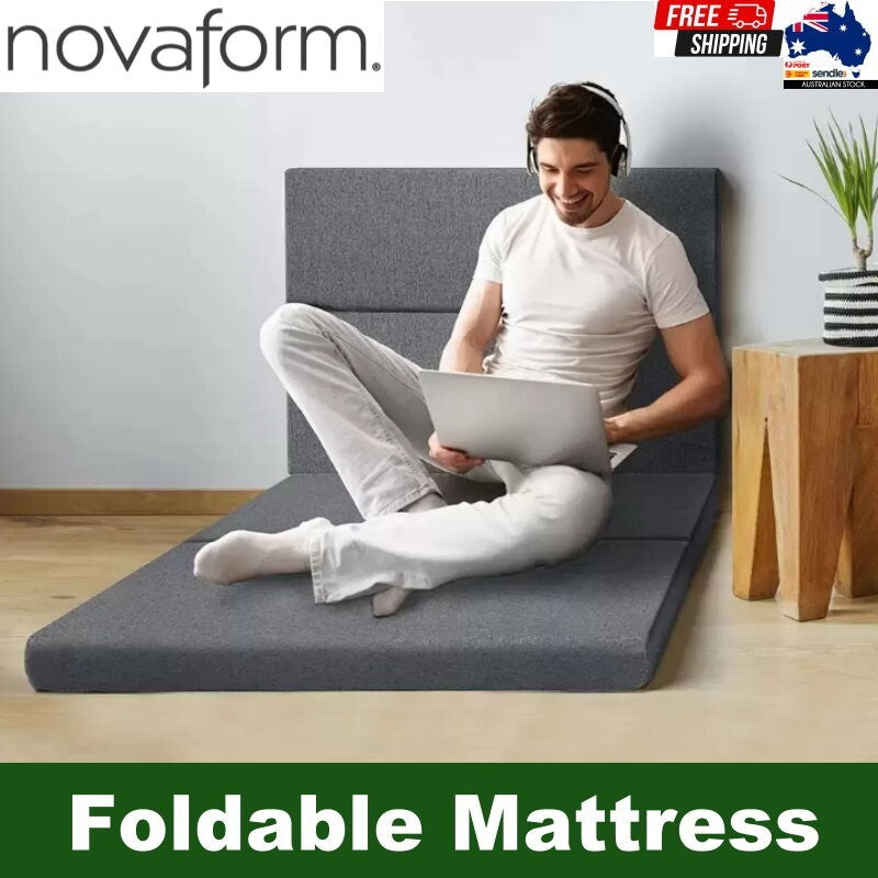 Novaform Versamat Portable Foam Lounge Pad Foldable Mattress 89cm x 190cm
