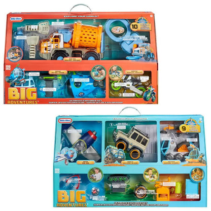 Little Tikes Big Adventures Ultimate Explorer Set STEM Toy w/ Real Working Tools