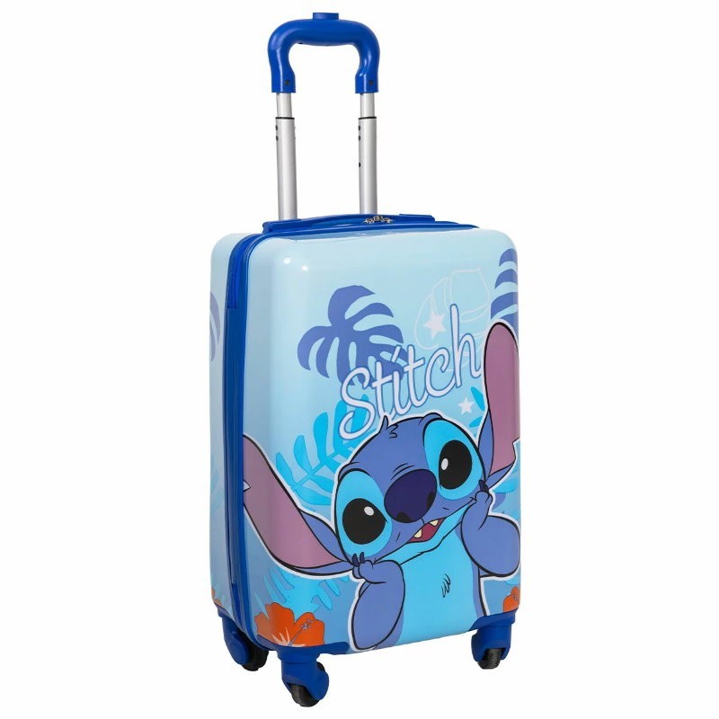 Licensed Disney Stitch Children's Travel Luggage Backpack Set With Luggage Tag