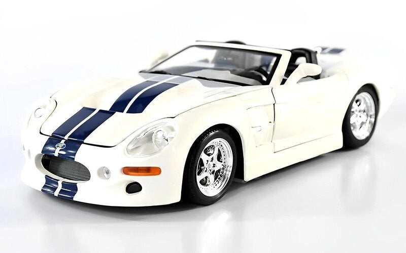 Maisto 1:18 Scale 1999 Special Edition Shelby Series One White Die Cast Car