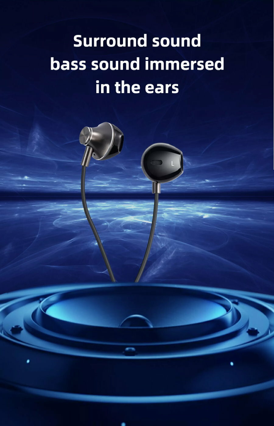 KIVEE TW57 Bluetooth 5.0 Noise Reduction Stereo Neck band Headset iPhone Samsung
