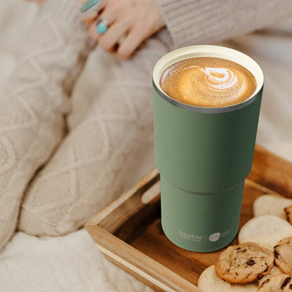 Asobu 650ml Puramic Pick Me Up & Go Coffee Travel Mug Vaccum Isolated Tumbler