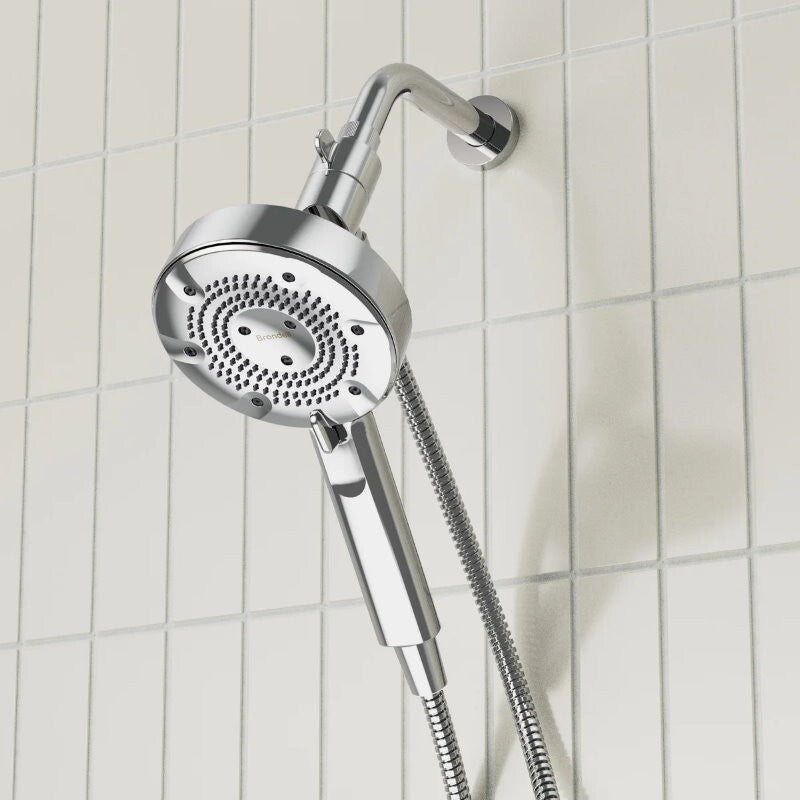 Brondell Nebia Merritt 5-Setting Magnetic Shower Head with Handheld Spray Combo