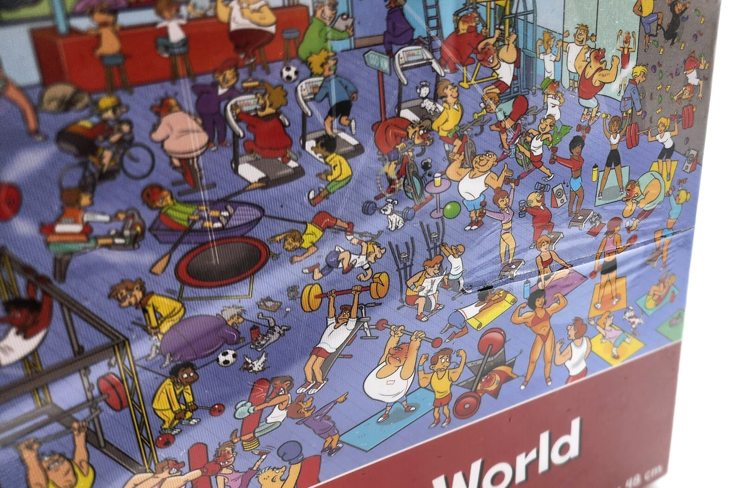 1000 Piece Jigsaw Puzzle 68cm x 48cm Wacky World Different Design Village Farm