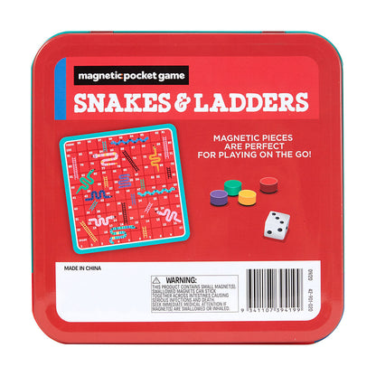 Magnetic Foam Snakes and Ladders Fun Family Friendly Indoor Outdoor Travel Game