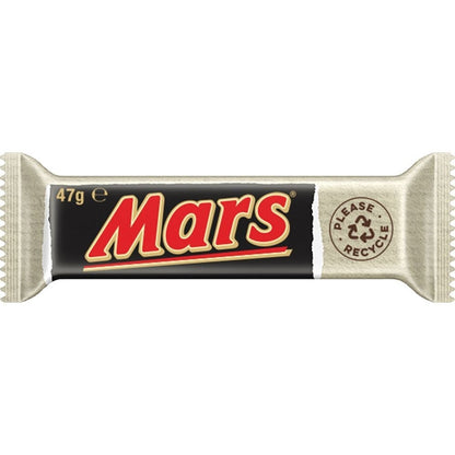 Mars Bars Chocolate Candy Bar With Nougat & Caramel Full Box Kids Sweet 50 x 47g