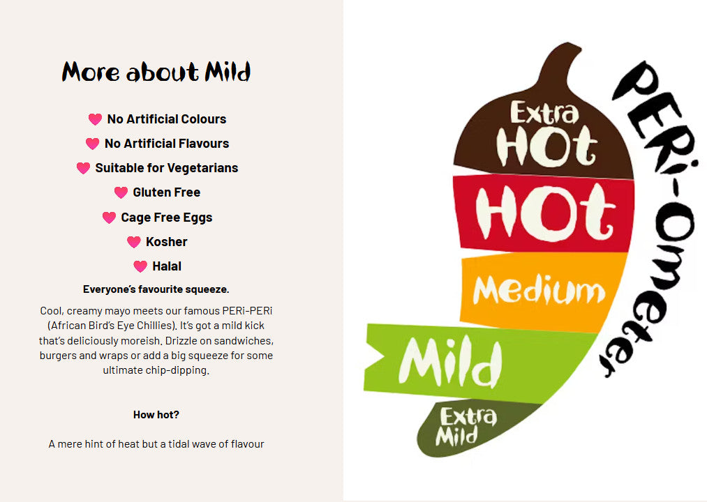 Nandos Perinaise Mild Sauce 465g Peri Peri Mayonnaise Mayo Food Dipping Sauce