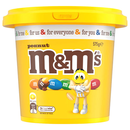 M&M's 575g Peanut Milk Chocolate Party Pack Pantry Kids Party Sweet Snack Halal