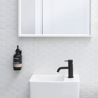 Clark CL10007.B5ACTO Round Blade Basin Mixer Matte Black WELS 5 Star 6L/min