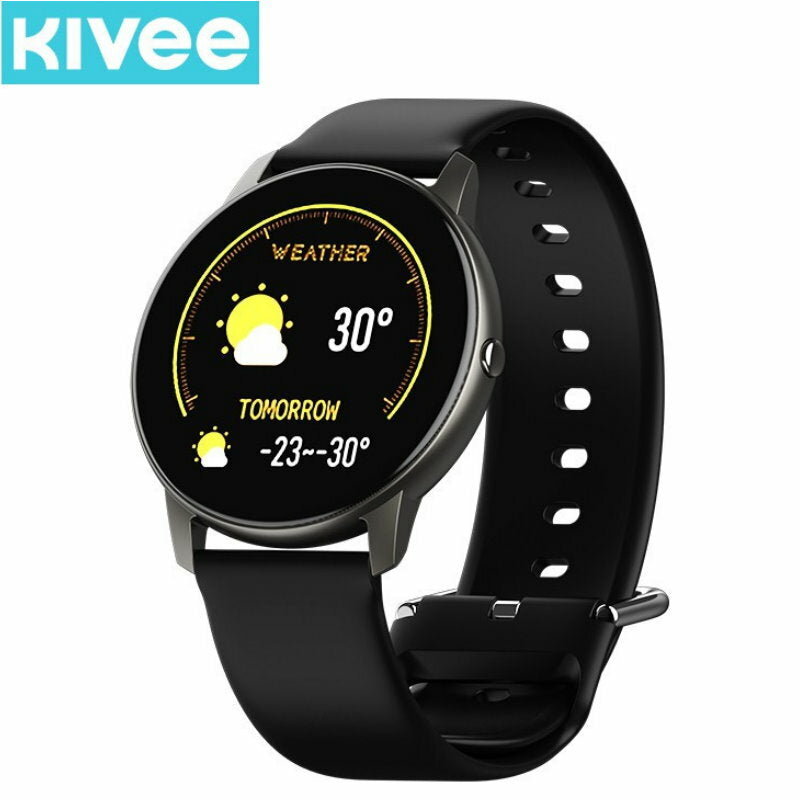 Kivee LW02 Touch Screen Waterproof Fitness Tracker Smart Watch for iOS & Android