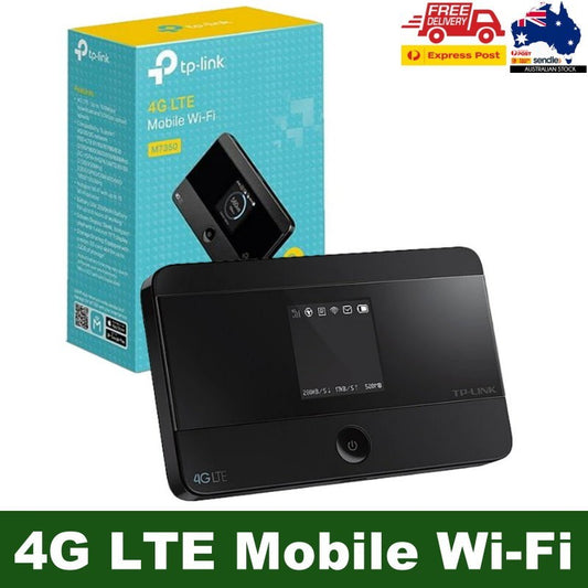 TP-Link M7350 4G LTE Advanced Wireless Modem Mobile Wi-Fi Nano SIM Micro SD Slot