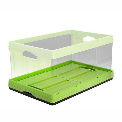 Instacrate Folding Collapsible Crate Box 46L 27KG Car Boot Storage Container USA