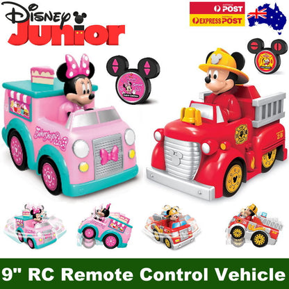 Disney Junior Minnie Mickey Mouse 9" RC 2.4 GHz Radio Control Vehicle