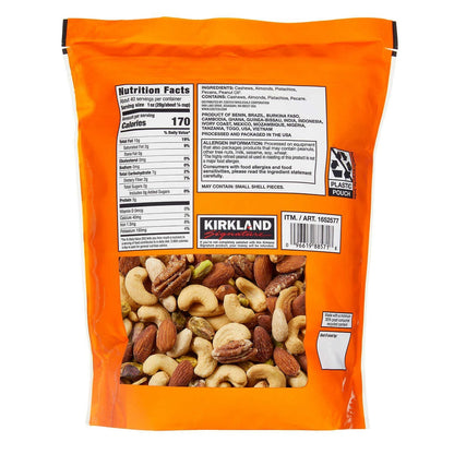 Fancy Premium Quality Unsalted Mixed Nuts Vegan Kids School Lunch Snack 1.13Kg