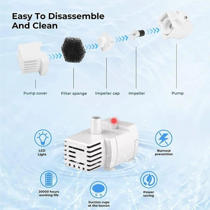 Dogness D08 Smart Sensor Wireless Pet Water Fountain Feeder For Pets Dog/Cat