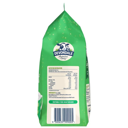 Devondale Australian Dairy Light Instant Skim Milk Powder 1kg Pouch High Calcium