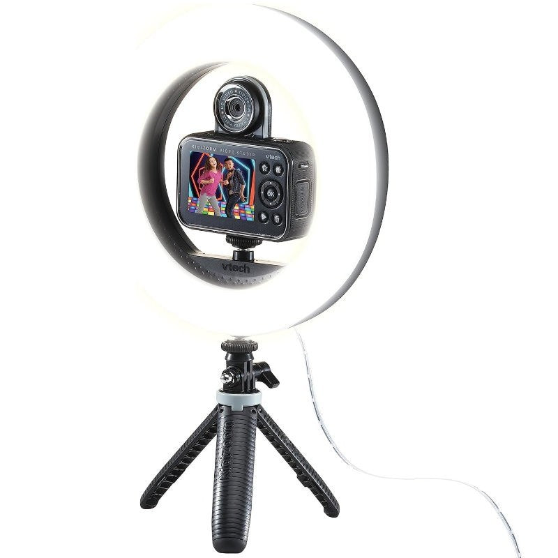 Vtech Kidizoom Video Studio PRO Kids HD Camera Deluxe Bundle with Green Screen