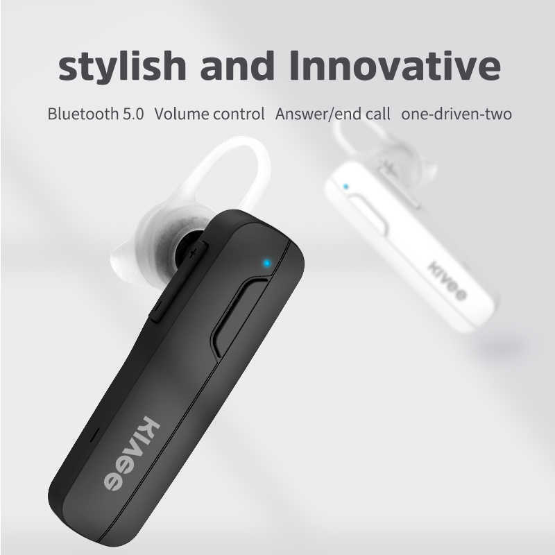 KIVEE TW32 Mini TWS Bluetooth Earphone Single Ear Handsfree with Mic for Driving