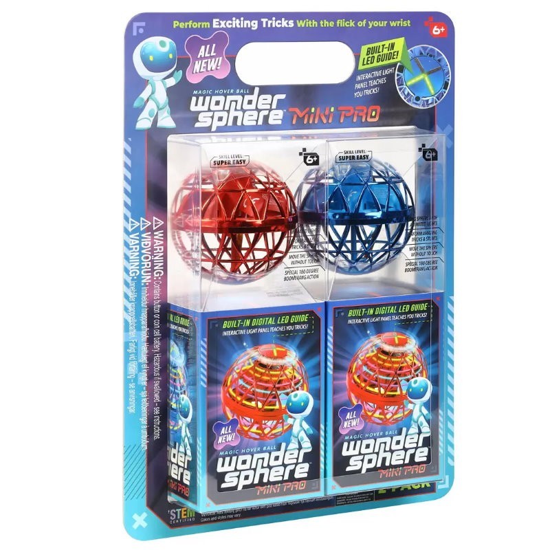 AMAX Wonder Sphere Mini Pro Magic Hover Ball Flying Orb Ball Toy STEM Certified