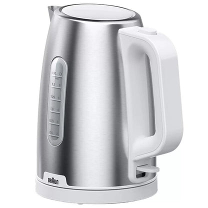 Braun PurShine 1.7L 2200W Stainless Steel Electric Kettle w/ 360° Rotating Base