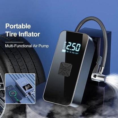 RunnieSheng Portable Tire Inflator Air Compressor Inflatable Pump Car Bike Ball