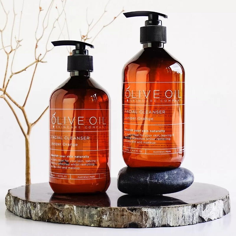 Olive Oil Skincare Company Juniper Orange Facial Cleanser 500ML Face Wash