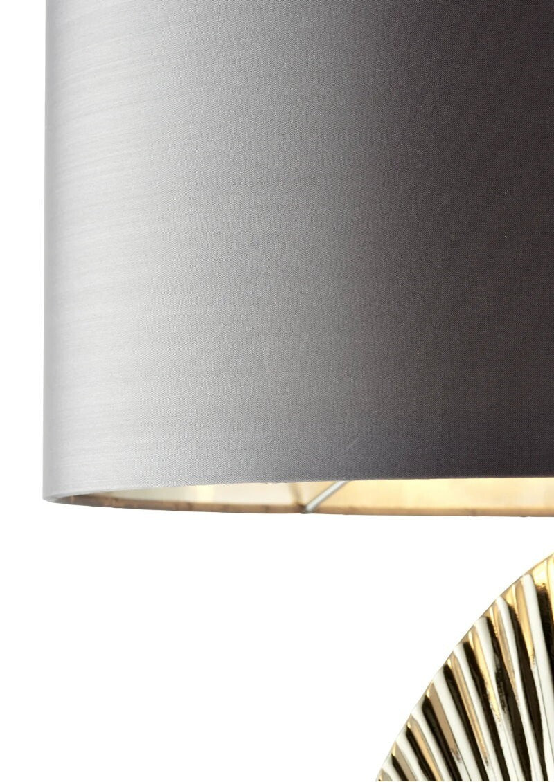 Simeto Table Light 60W SW Polished Nickel Die Cast Aluminium Alloy - 60cm Height