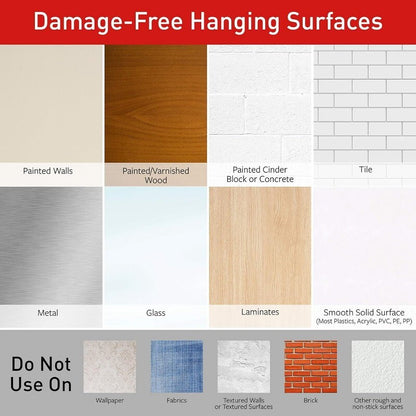 3M Command 18pc Hooks Value Pack Utility Adhesive Damage Free Hanging Hooks