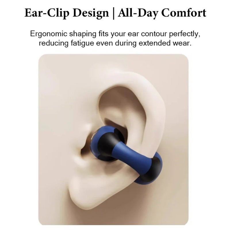 MONSTER Airmars Wireless Sports Earbuds Ear Clip Headphones Noise Cancelling