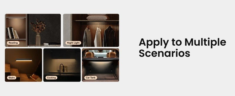 Yeelight 2-Pack Ultra Thin Induction Cabinet Rechargeable Motion Sensor Lights