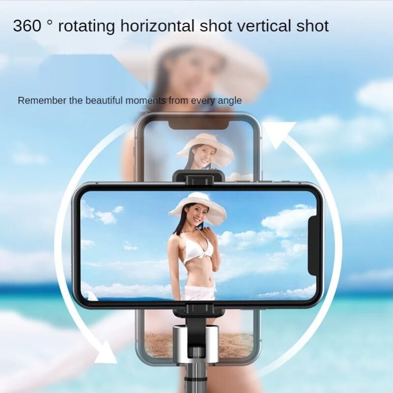 TEQ P70 Bluetooth Selfie Stick Tripod Portable Extendable Selfie Stick w/ Remote