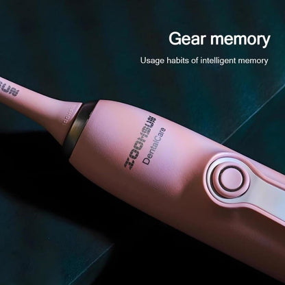 ZOOMSUM Rechargeable Powerful Sonic Cleaning Electric Toothbrush Pink - Express