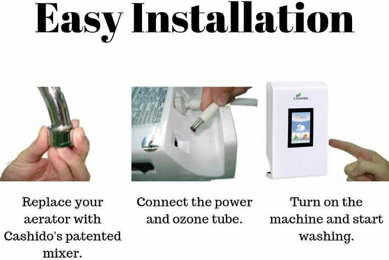 Cashido 10 Sec Machine Ozone Sanitiser Antibacterial System Water Purifier