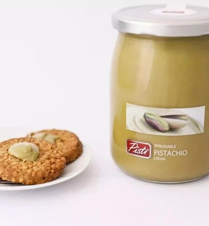 Pisti Premium Italian Pistachio Bread Spread 600g Gourmet Pistachio Cream Paste
