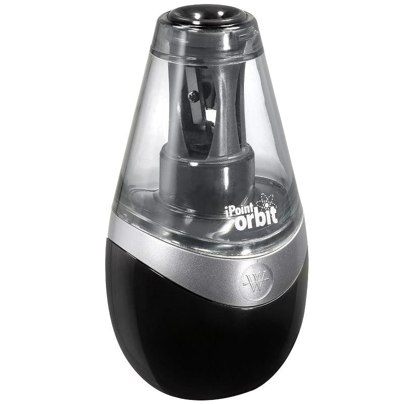Westcott iPoint Orbit Battery Pencil Sharpener with 2x Replacement Blades
